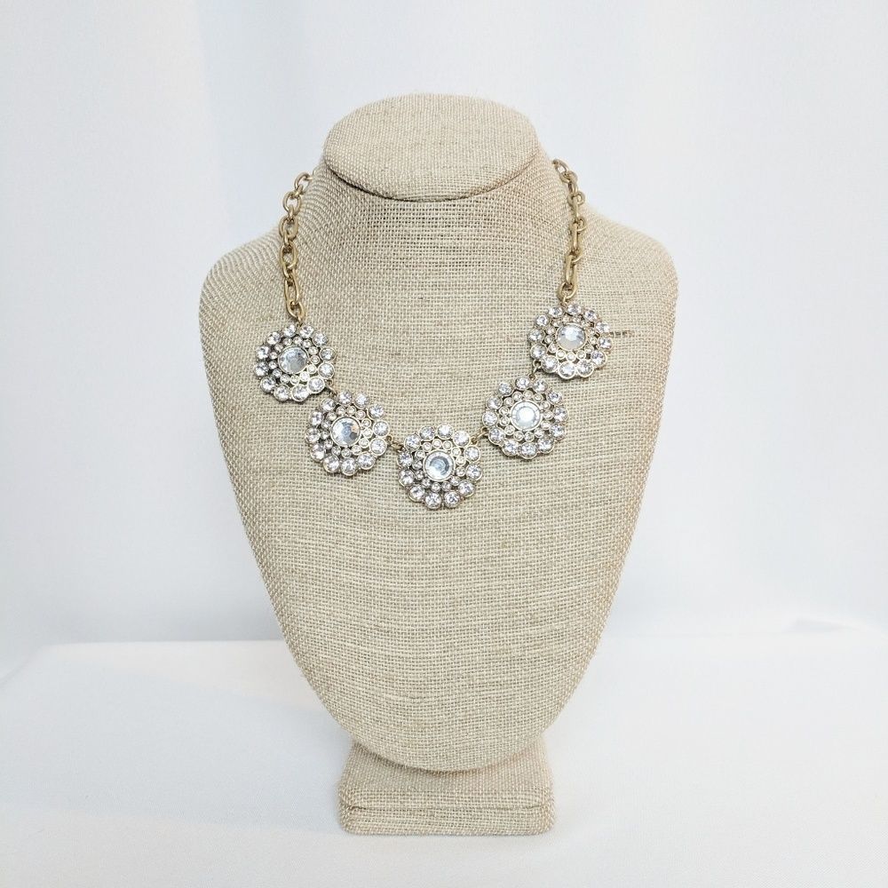 J. Crew Crystal Statement Necklace